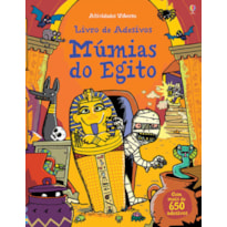MÚMIAS DO EGITO : LIVRO DE ADESIVOS