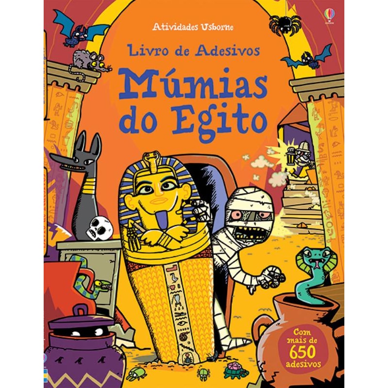 MÚMIAS DO EGITO : LIVRO DE ADESIVOS