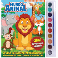 MUNDO ANIMAL LIVRO PARA PINTAR