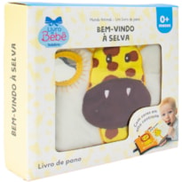 MUNDO ANIMAL - UM LIVRO DE PANO: BEM-VINDO À SELVA