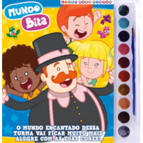 MUNDO BITA LIVRO PARA PINTAR COM AQUARELA