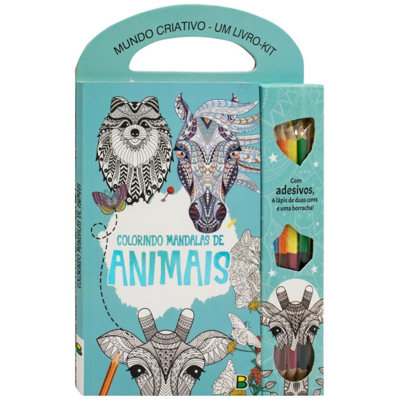MUNDO CRIATIVO: COLORINDO MANDALAS DE ANIMAIS