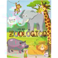 MUNDO DA FANTASIA: ANIMAIS DO ZOOLÓGICO PARA COLORIR