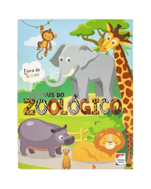 MUNDO DA FANTASIA: ANIMAIS DO ZOOLÓGICO PARA COLORIR