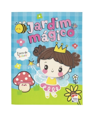 MUNDO DA FANTASIA: JARDIM MÁGICO PARA COLORIR