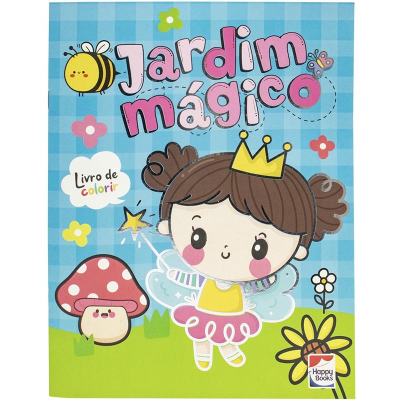 MUNDO DA FANTASIA: JARDIM MÁGICO PARA COLORIR