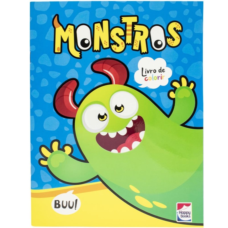MUNDO DA FANTASIA: MONSTROS PARA COLORIR