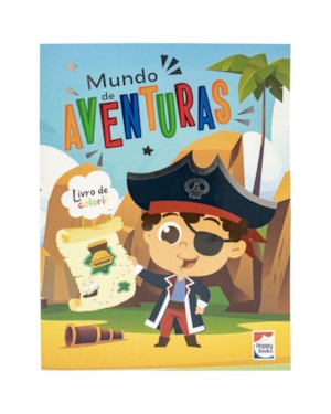 MUNDO DA FANTASIA: MUNDO DE AVENTURAS PARA COLORIR
