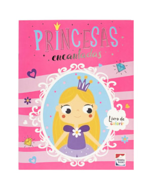 MUNDO DA FANTASIA: PRINCESAS ENCANTADAS PARA COLORIR