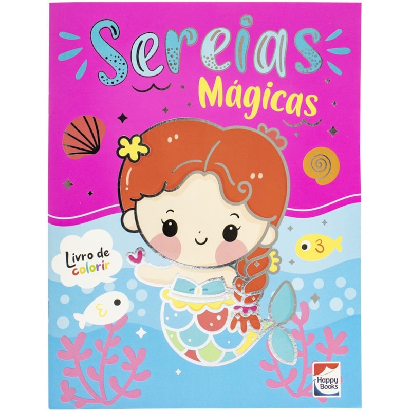 MUNDO DA FANTASIA: SEREIAS MÁGICAS PARA COLORIR