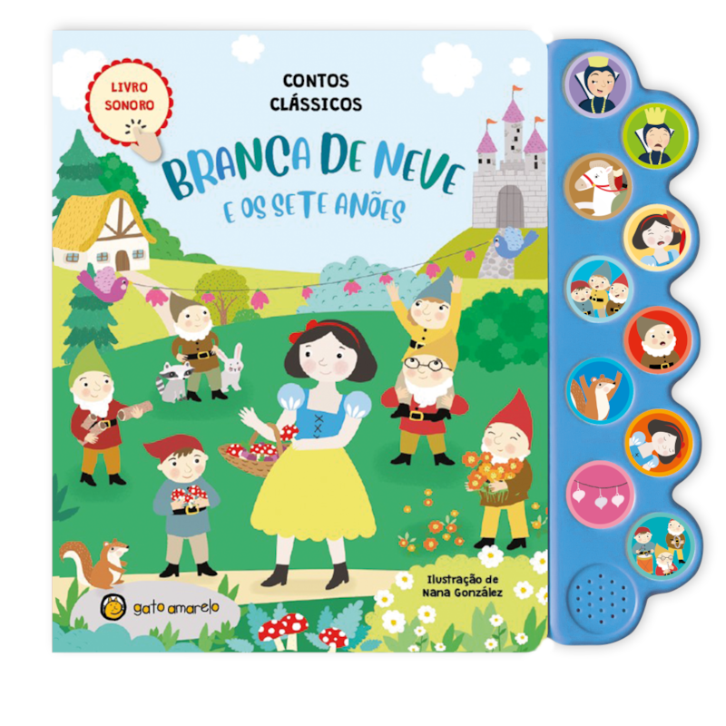 Mundo de sons: branca de neve: mundo dos sons