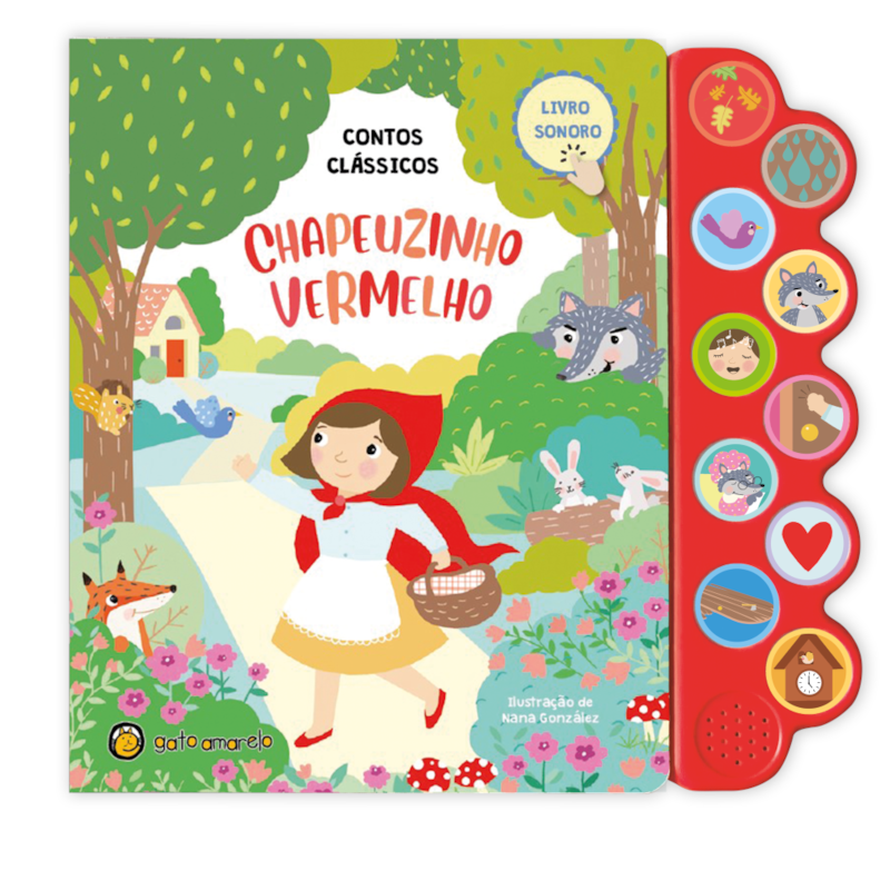 Mundo de sons: chapeuzinho vermelho: LIVRO SONORO