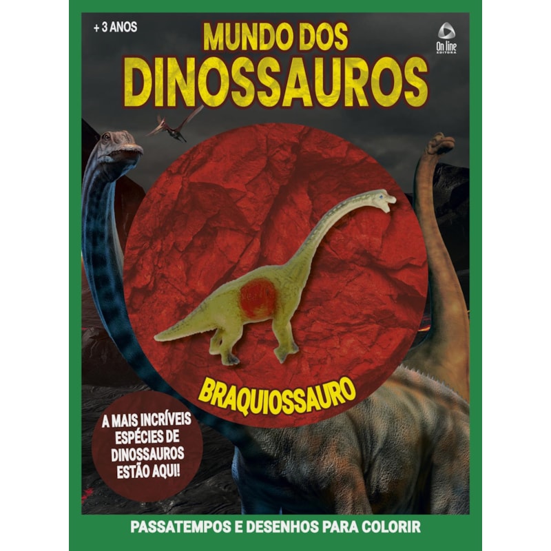 MUNDO DOS DINOSSAUROS - BRAQUIOSSAURO