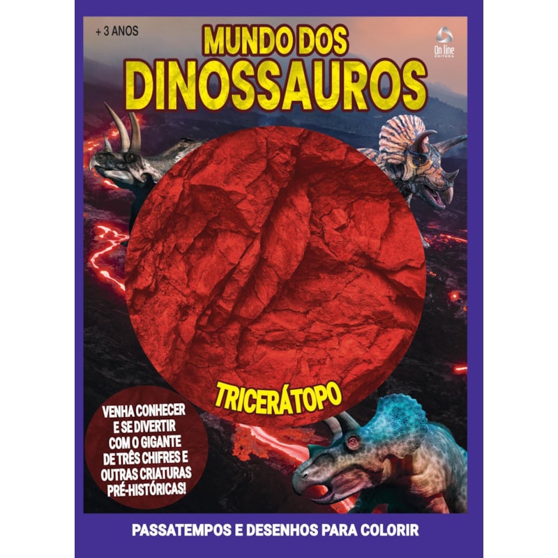 MUNDO DOS DINOSSAUROS - TRICERATOPS