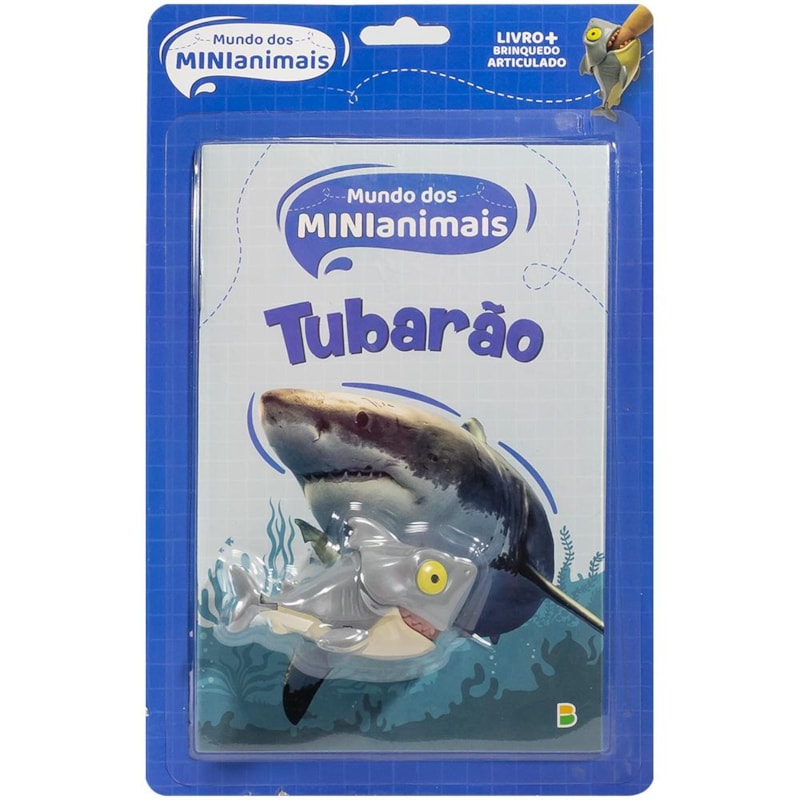 MUNDO DOS MINIANIMAIS - LEIA & BRINQUE: TUBARÃO