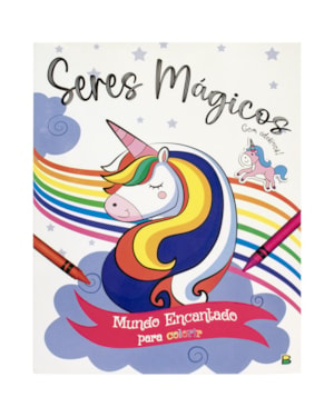 MUNDO ENCANTADO PARA COLORIR: SERES MÁGICOS