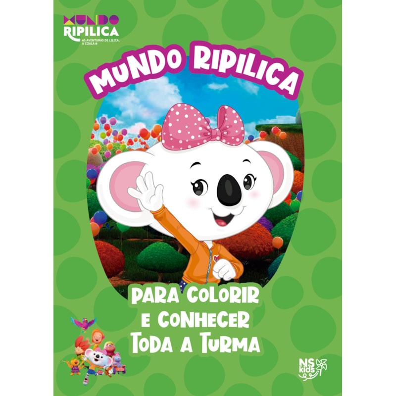 MUNDO RIPILICA: PARA COLORIR E CONHECER TODA A TURMA