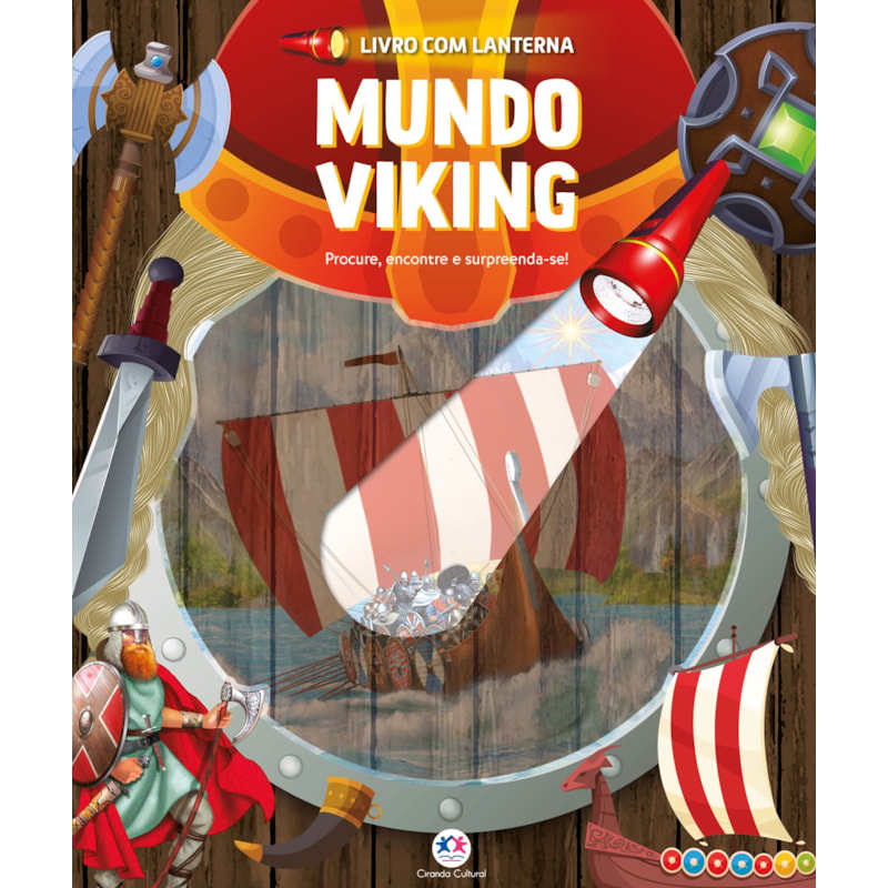 MUNDO VIKING - LIVRO COM LANTERNA