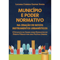 MUNICÍPIO E PODER NORMATIVO NA CRIAÇÃO DE NOVOS INSTRUMENTOS URBANÍSTICOS - O ESTATUTO DA CIDADE COMO NORMATIVA DO DIREITO PÚBLICO POR UMA POLÍTICA URBANA