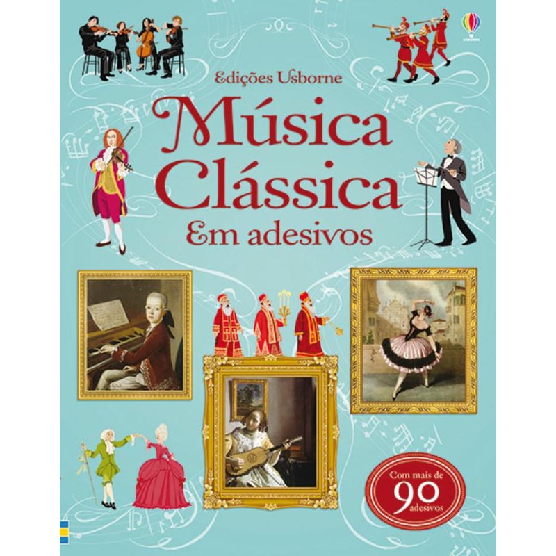 MÚSICA CLÁSSICA EM ADESIVOS