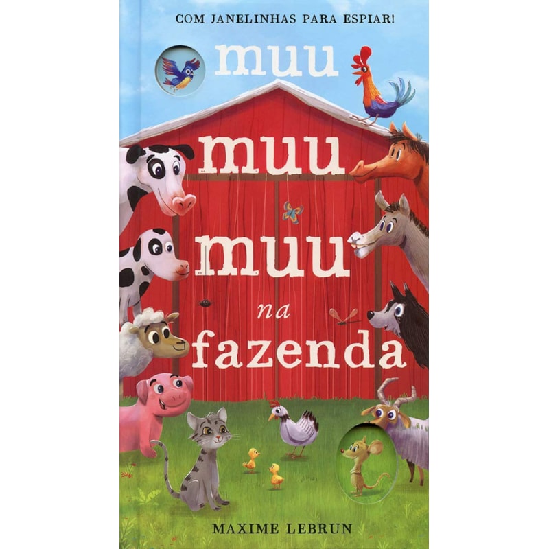 MUU MUU MUU NA FAZENDA: COM JANELINHAS PARA ESPIAR