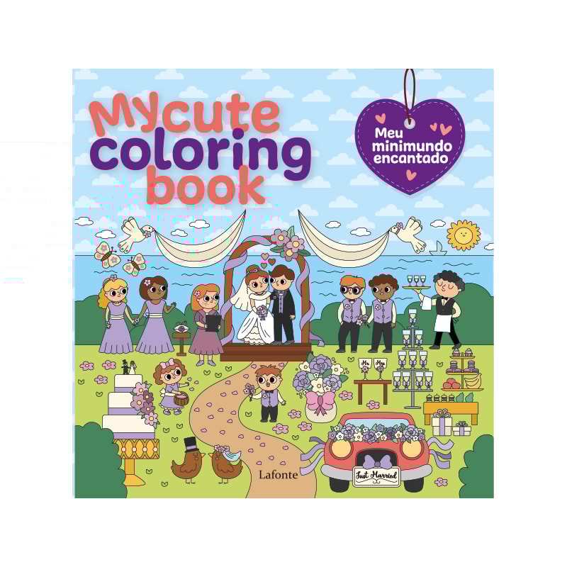 MY CUTE COLORING BOOK: MEU MINIMUNDO ENCANTADO