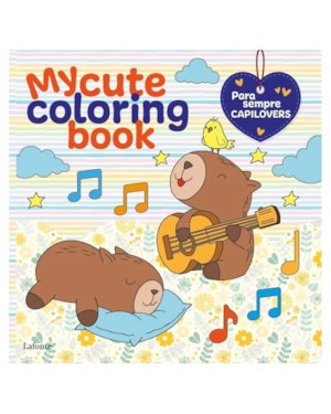 MY CUTE COLORING BOOK - PARA SEMPRE CAPILOVERS