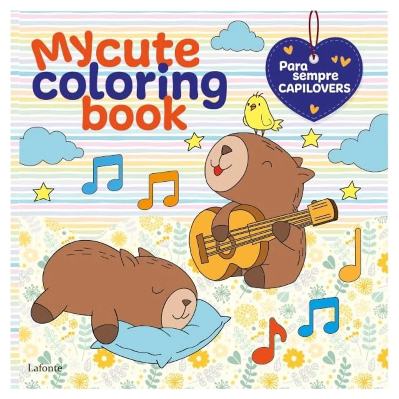 MY CUTE COLORING BOOK - PARA SEMPRE CAPILOVERS