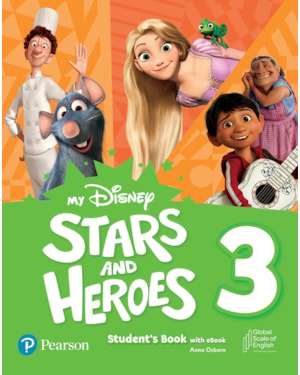 MY DISNEY STARS & HEROES LEVEL 3 STUDENTS BOOK WITH EBOOK AND RESOURCES + BENCHMARK