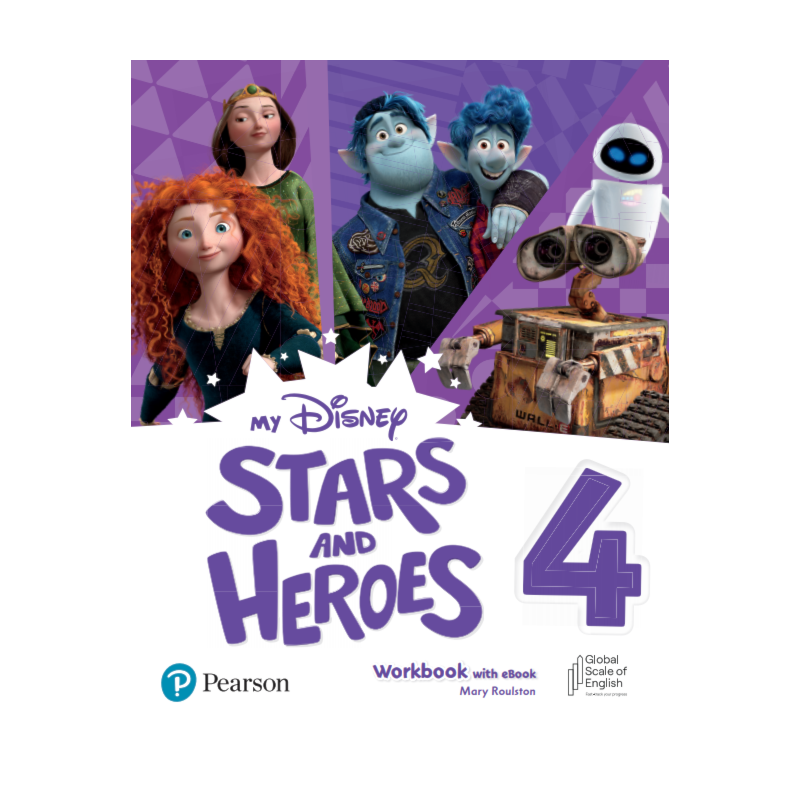 MY DISNEY STARS & HEROES LEVEL 4 WORKBOOK WITH EBOOK