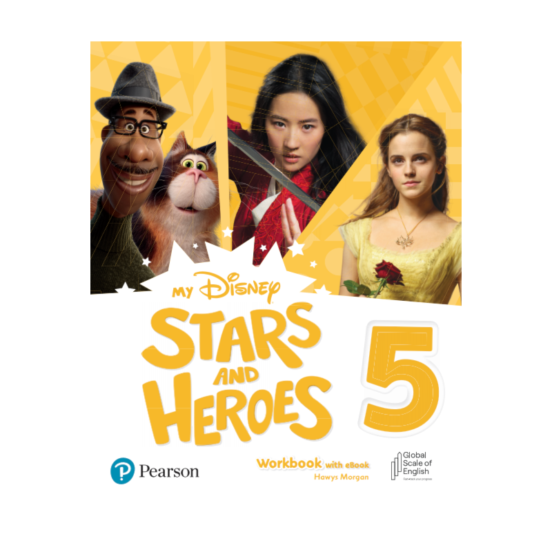 MY DISNEY STARS & HEROES LEVEL 5 WORKBOOK WITH EBOOK
