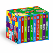 MY FIRST LIBRARY VOL. 1 - 10 LITTLE BOOKS | BOX COM 10 LIVRINHOS EM INGLÊS
