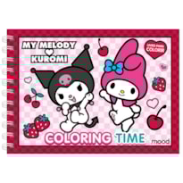 MY MELODY E KUROMI - COLORING TIME - LIVRO DE COLORIR