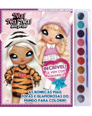 NA! NA! NA! SURPRISE LIVRO PARA PINTAR