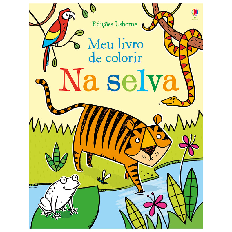 NA SELVA: MEU LIVRO DE COLORIR