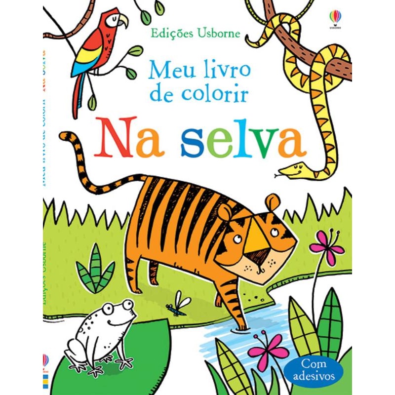 NA SELVA: MEU LIVRO DE COLORIR