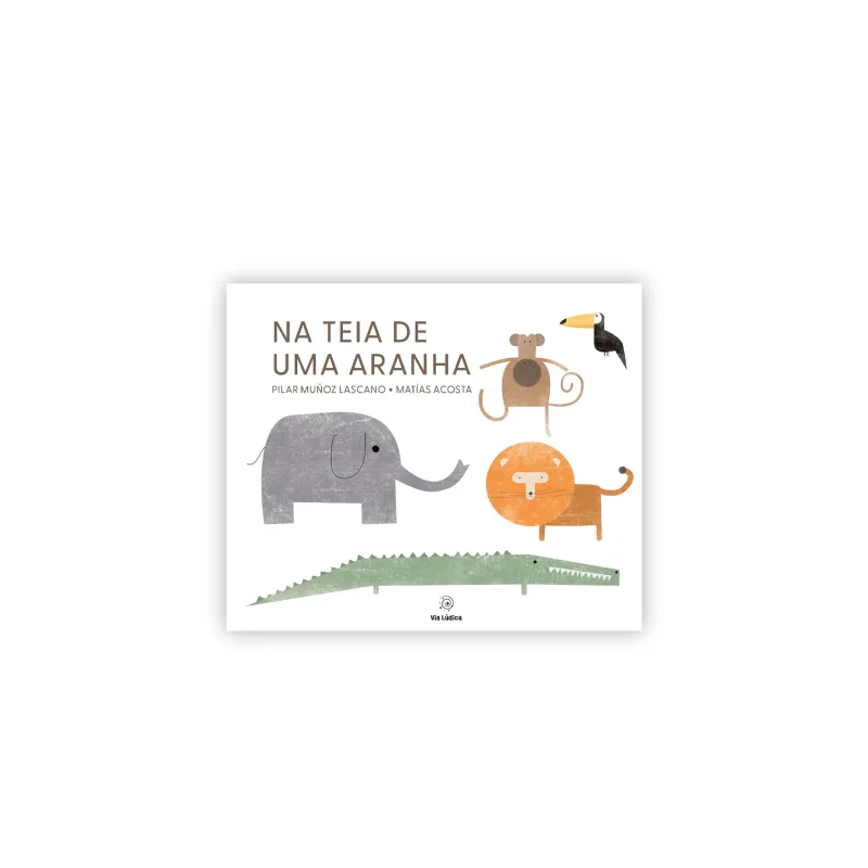 Na teia de uma aranha