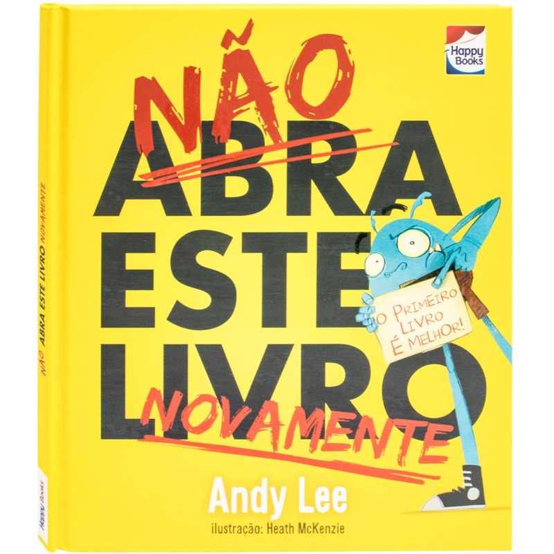 Não abra este livro... Novamente