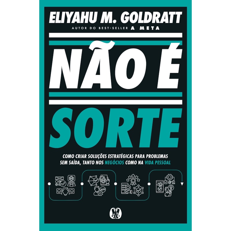 Não é Sorte: Como criar soluções estratégicas para problemas sem saída, tanto nos negócios como na vida pessoal