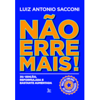 NÃO ERRE MAIS: 35 EDIÇÃO REFORMULADA E BASTANTE AUMENTADA