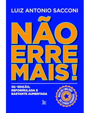 NÃO ERRE MAIS: 35 EDIÇÃO REFORMULADA E BASTANTE AUMENTADA