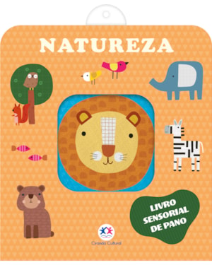 NATUREZA - LIVRO SENSORIAL DE PANO PARA BEBÊS