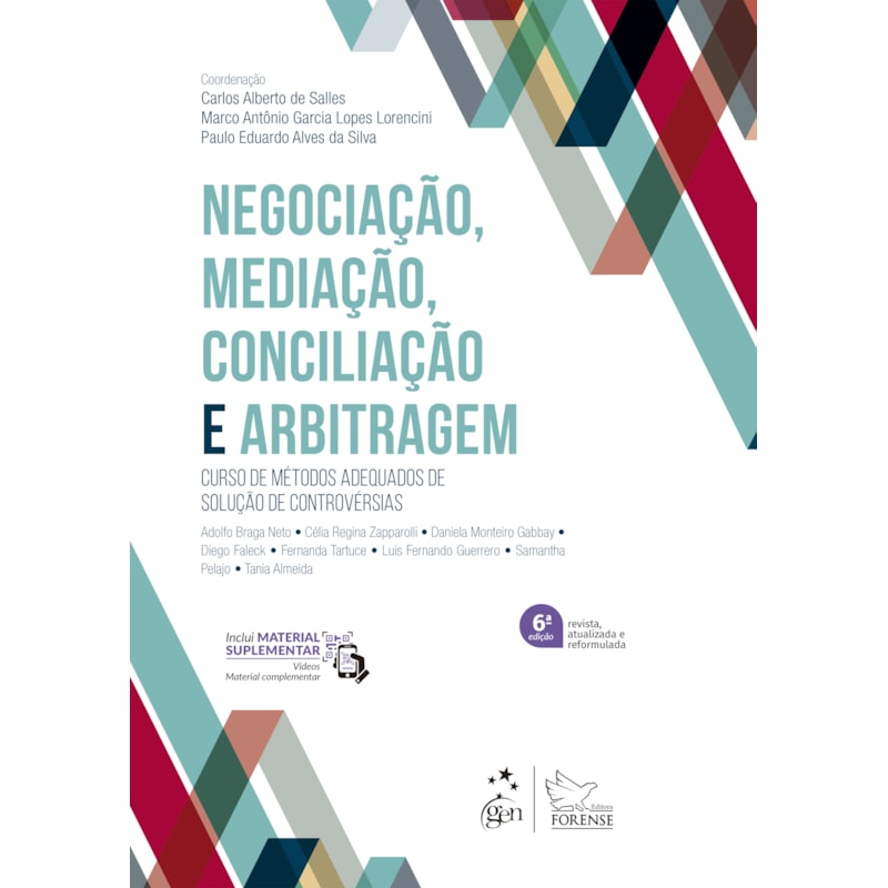 NEGOCIAÇÃO, MEDIAÇÃO, CONCILIAÇÃO E ARBITRAGEM - 6ª EDIÇÃO 2026