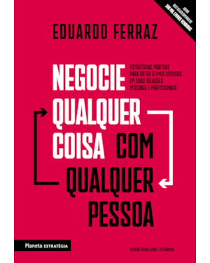 NEGOCIE QUALQUER COISA COM QUALQUER PESSOA