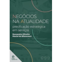 NEGÓCIOS NA ATUALIDADE:: PRECIFICAÇÃO ESTRATÉGICA EM SERVIÇOS