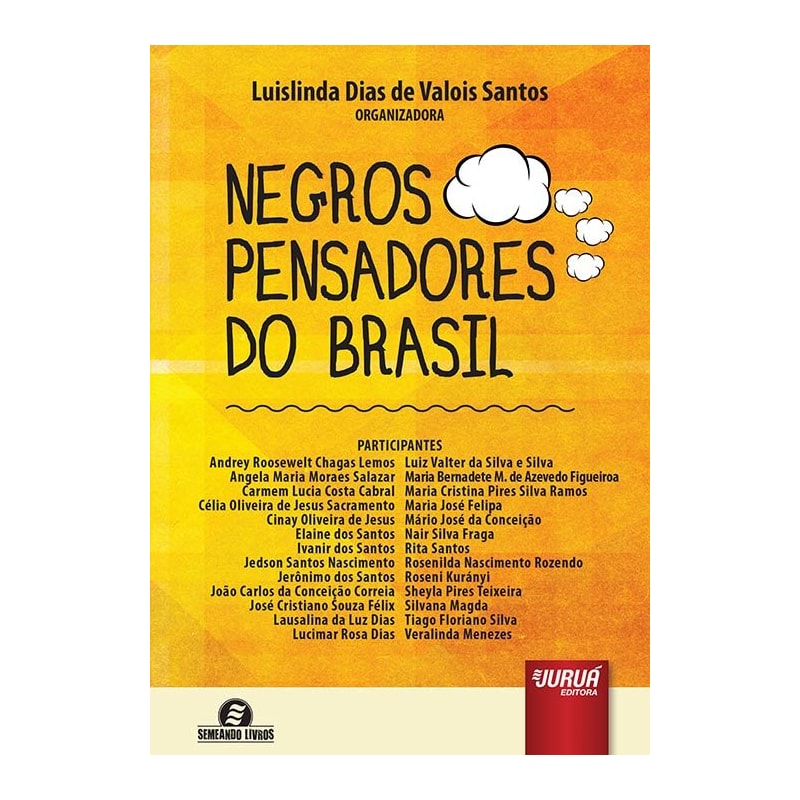 NEGROS PENSADORES DO BRASIL - SEMEANDO LIVROS