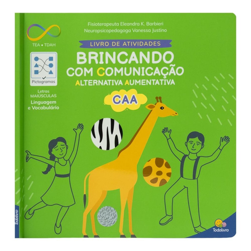 Neurodiversidade Livro de Atividades: Brincando com CAA