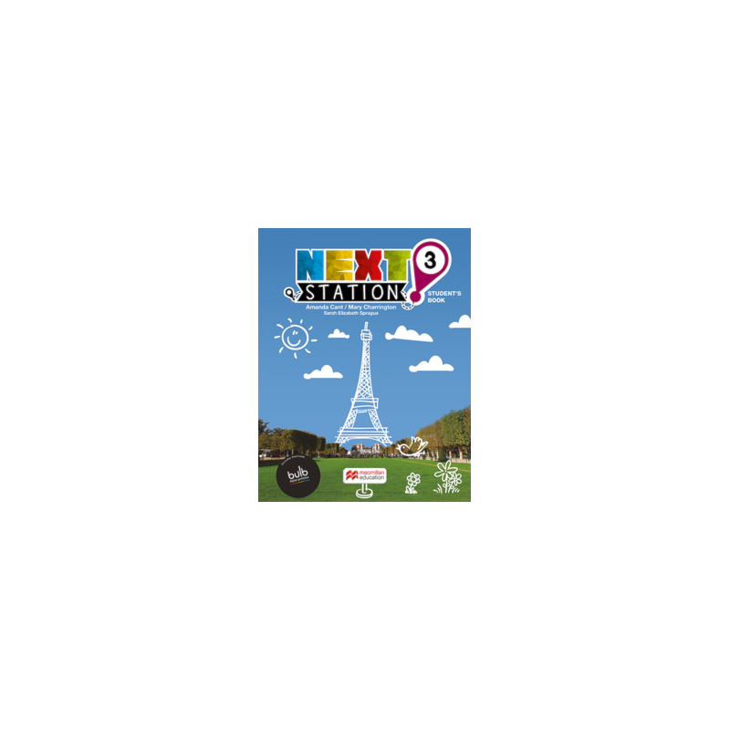 Next station 3: student''s book with workbook with bulb