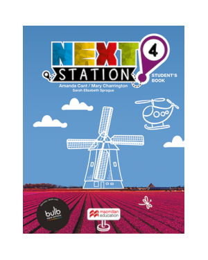 Next station 4: NEXT STATION STUDENT''S BOOK WITH WORKBOOK W/BULB & CLIL-4