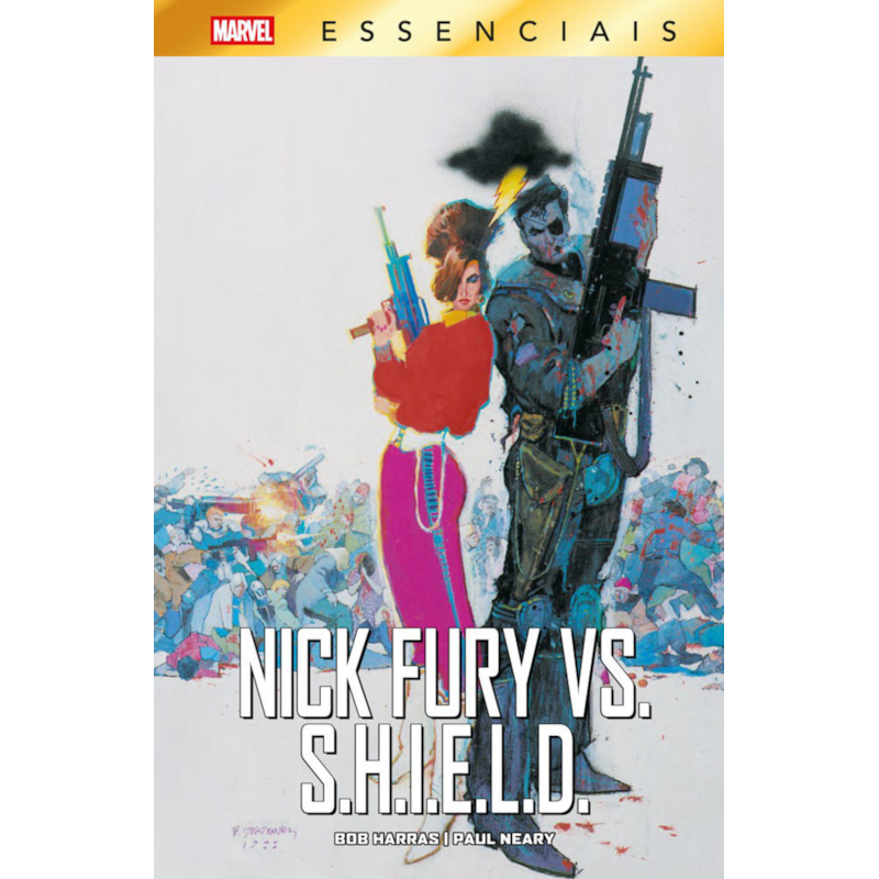 Nick fury vs. shield (marvel essenciais)
